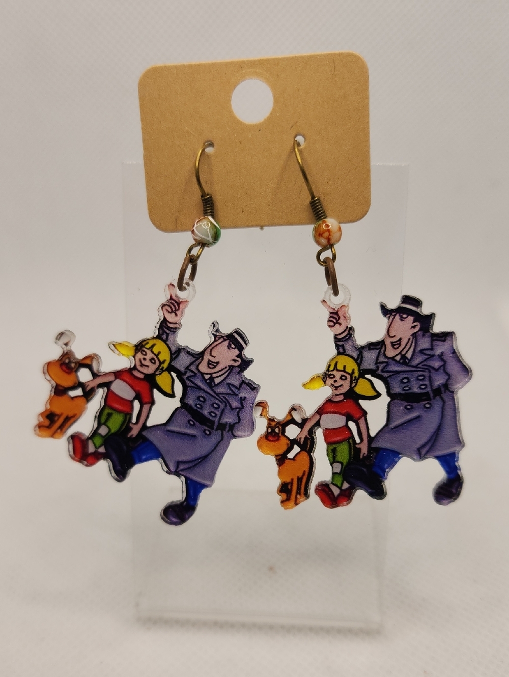 Inspector Gadget Earrings - Picture 1 of 2